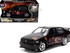 Volkswagen Jetta Black with Graphics 
