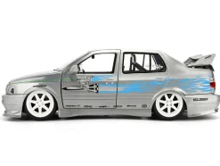 Volkswagen Jetta Raw Metal Color Brush Finish