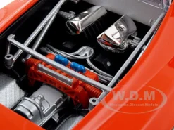 Volkswagen Nardo W12 Show Car Orange 1/18 Diecast Model Car Motormax 73141