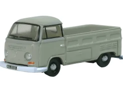 Volkswagen T2 Pickup Truck Light Gray 1/148 (N) Scale Diecast Model Car by Oxford Diecast