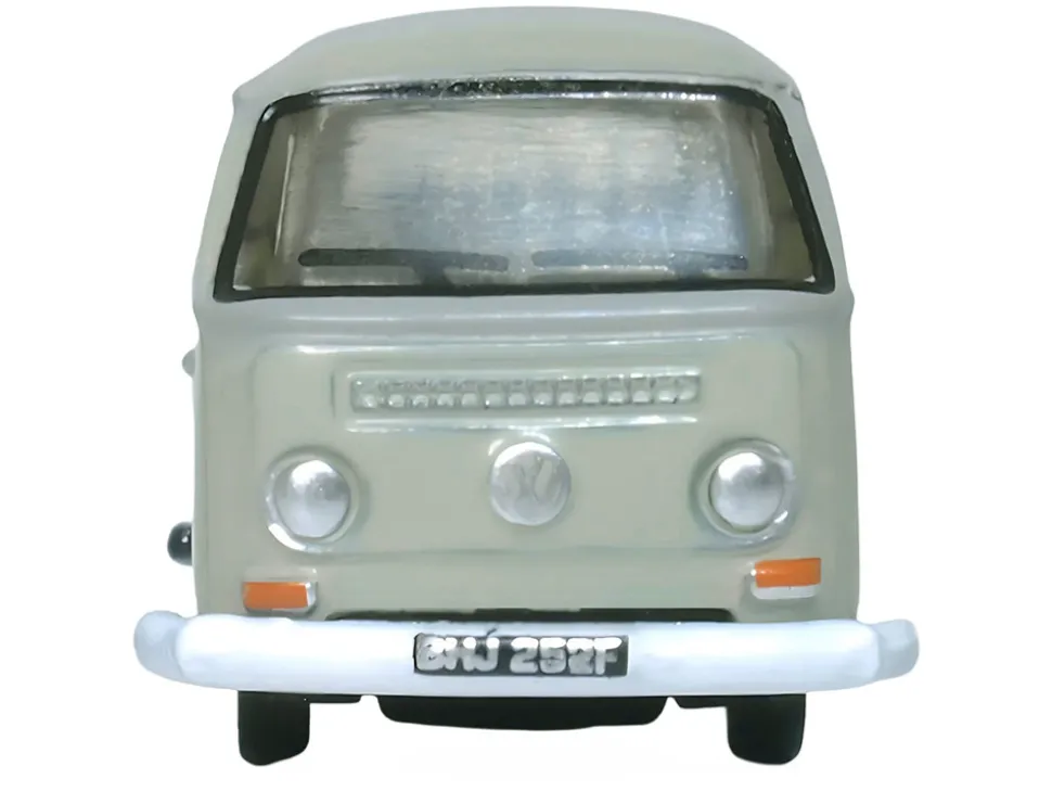Volkswagen T2 Pickup Truck Light Gray 1/148 (N) Scale Diecast Model Car by Oxford Diecast
