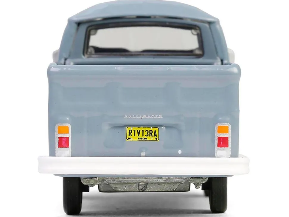 1978 Volkswagen Type 2 Double Cab Pickup Truck "Volkswagen Service" Gray "Club Vee-Dub" Series 20 1/64 Diecast Model Car by Greenlight