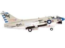 Vought A 7E Corsair II Attack Aircraft VA-93 Blue Blazers USS Midway 1979 United States Navy 1/72 Diecast Model JC Wings JCW-72-A7-006