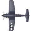 Vought F4U-1D Corsair Fighter Aircraft "Robert Wade, VMF-323 Death Rattlers, Yontan Airfield, Okinawa" (1945) United States Marine Corps "Planes of World War II" Series 1/72 Diecast Model Airplane by Luppa