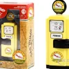 1948 Wayne 100-A Gas Pump Norwalk Gasoline Yellow Black Vintage Gas Pumps Series 11 1/18 Diecast Model Greenlight 14110A