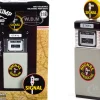 1951 Wayne 505 Gas Pump Signal Gasoline Black and Gray Vintage Gas Pumps Series 10 1/18 Diecast Model Greenlight 14100 B