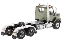 Western Star 4700 SB Tandem Day Cab Tractor Metallic Olive Green 1/50 Diecast Model Diecast Masters 71038