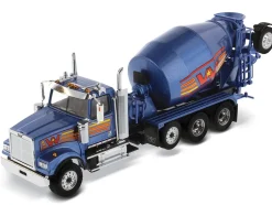 Western Star 4900 with Bridgemaster McNeilus Mixer Blue Metallic
