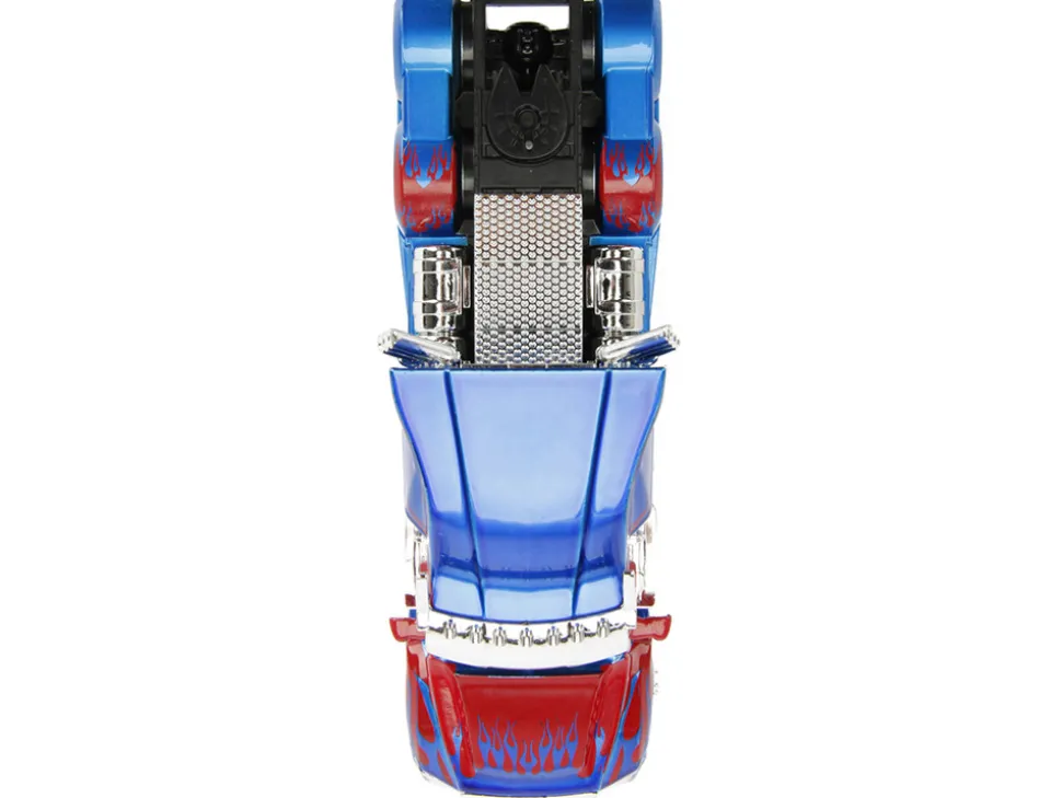 Western Star 5700 XE Phantom Truck Tractor Optimus Prime Transformers The Last Knight 2017 Movie Hollywood Rides Series 1/32 Diecast Model Car Jada 98398