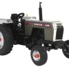 White 2-88 2WD Open Station Tractor Brushed Metal with Red Stripes 1/64 Diecast Model by SpecCast