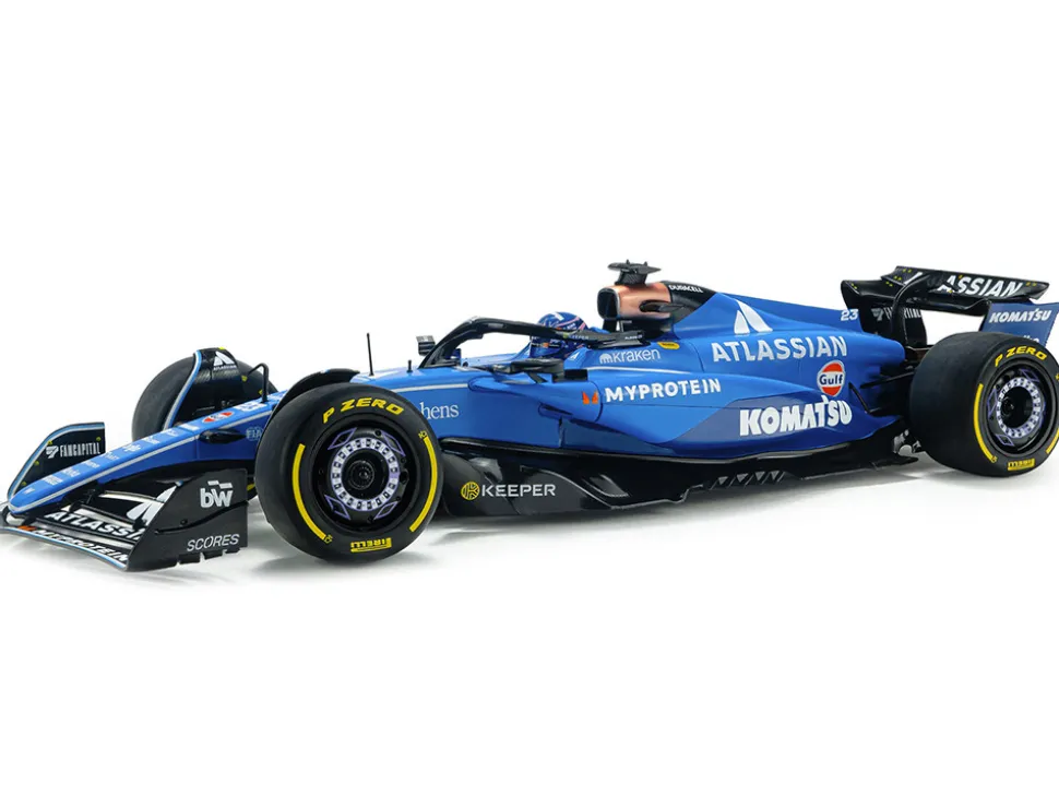 Williams FW47 #23 Alex Albon "Atlassian" Formula One F1 "Australian GP" (2025) "Competition" Series 1/18 Diecast Model Car by Solido