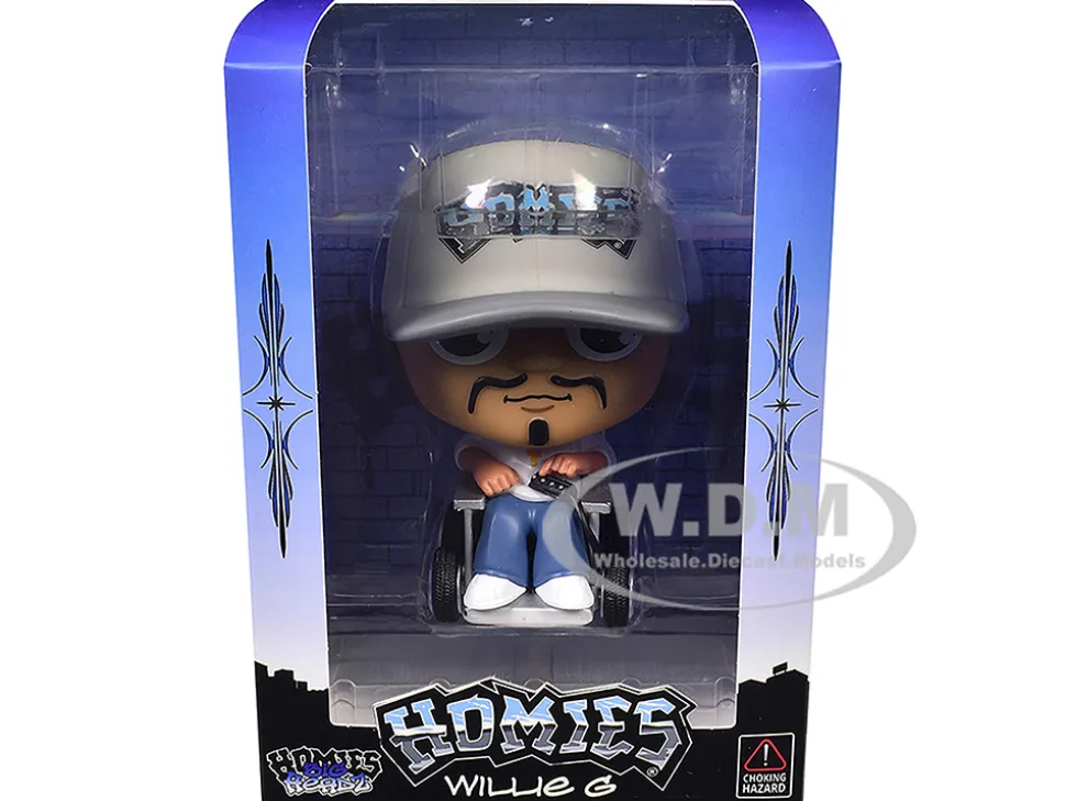 Willie G 4.5" Figure "Homies Big Headz" Series 5 Model by Homies