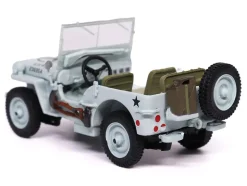 Willys Jeep 1/4-Ton Car Light Blue