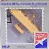 Wright Flyer Aircraft First Heavier Than Air Flying Machine 1/72 Diecast Model Airplane Postage Stamp PS5555