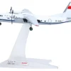 Xian Y-7 Commercial Aircraft "CAAC Airlines" (B-3457) White with Blue Stripes 1/200 Diecast Model Airplane by Herpa