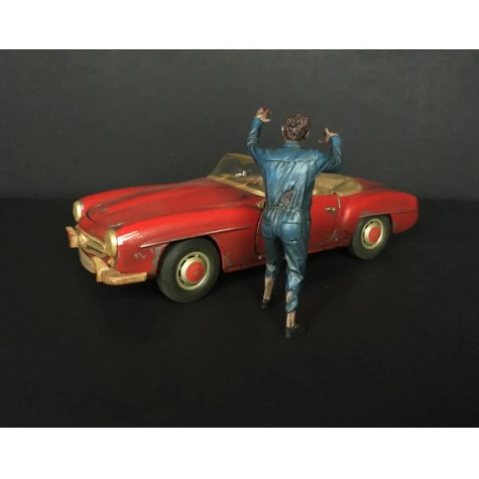 Zombie Mechanic Figurine II for 1/24 Scale Models American Diorama 38298